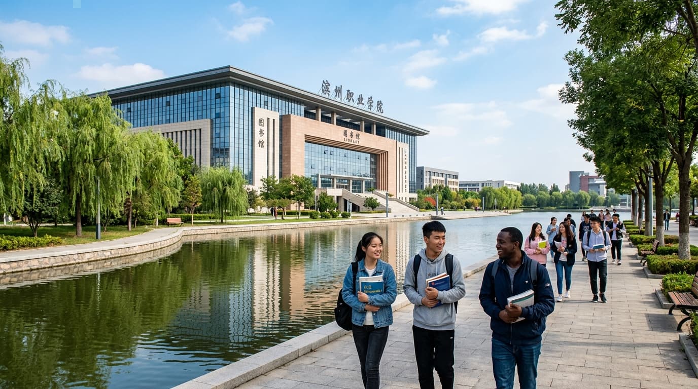 Binzhou Polytechnic Campus Photography