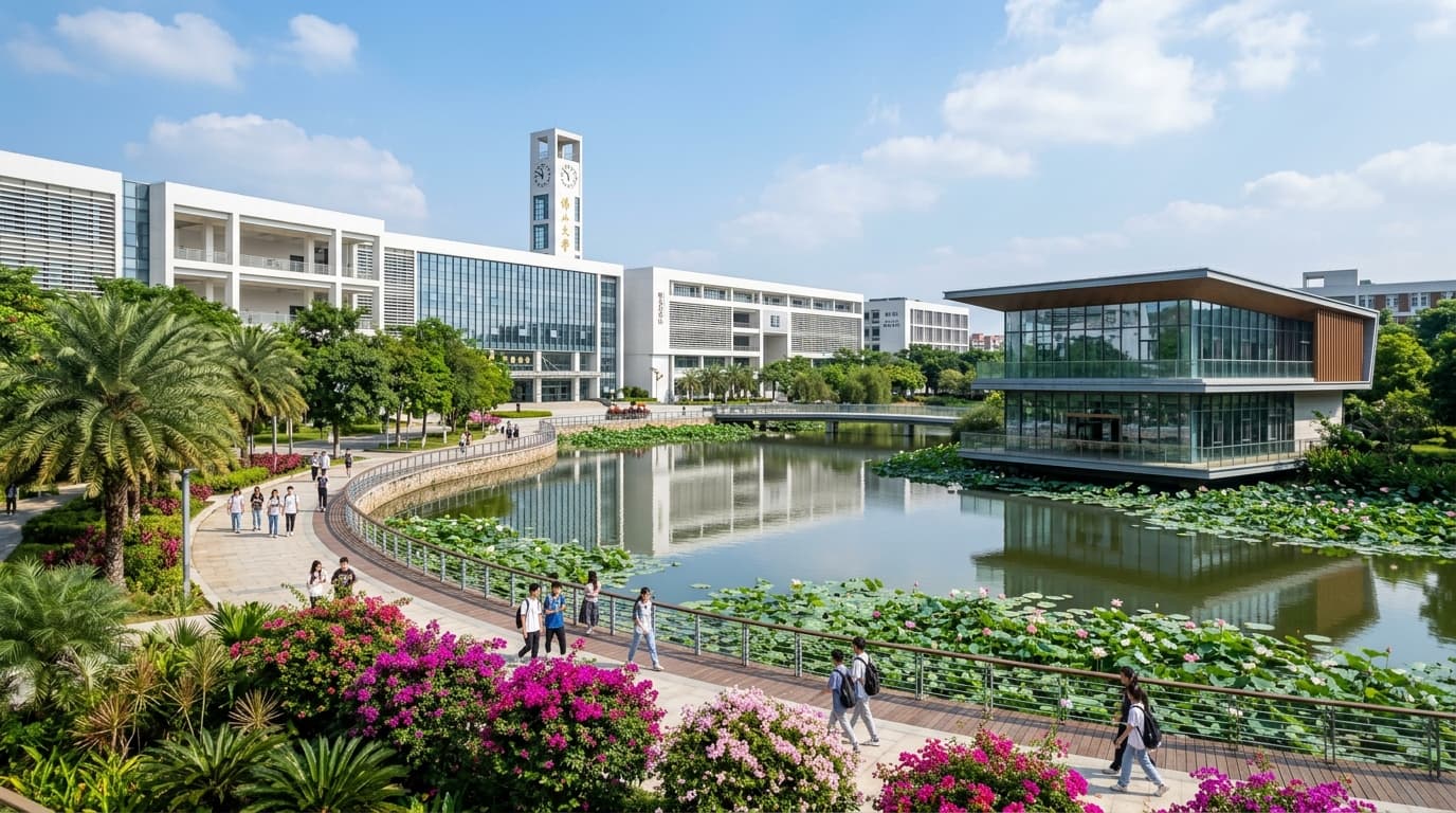 Foshan University Campus Photography