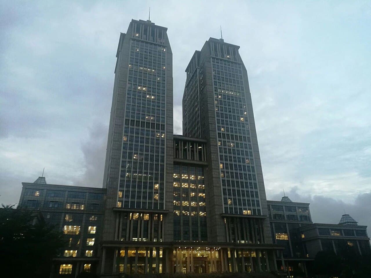 Fudan University - Guanghua Twin Towers High-Rise Academic & International Research Quad (China Scholarships 2027 / 2028 Intake)