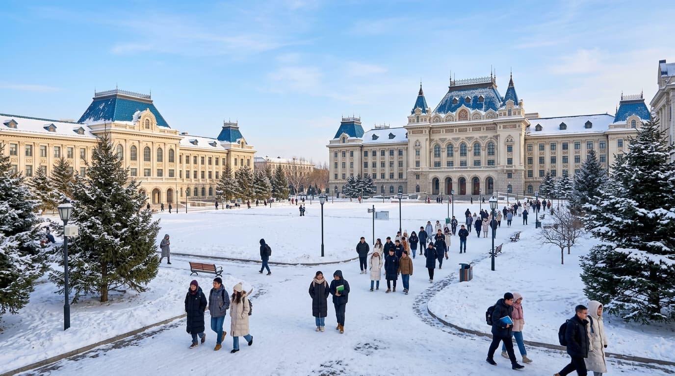 Harbin Engineering University Campus Photography