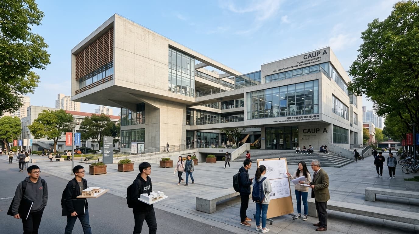 Shanghai Polytechnic University (SSPU) Campus Photography