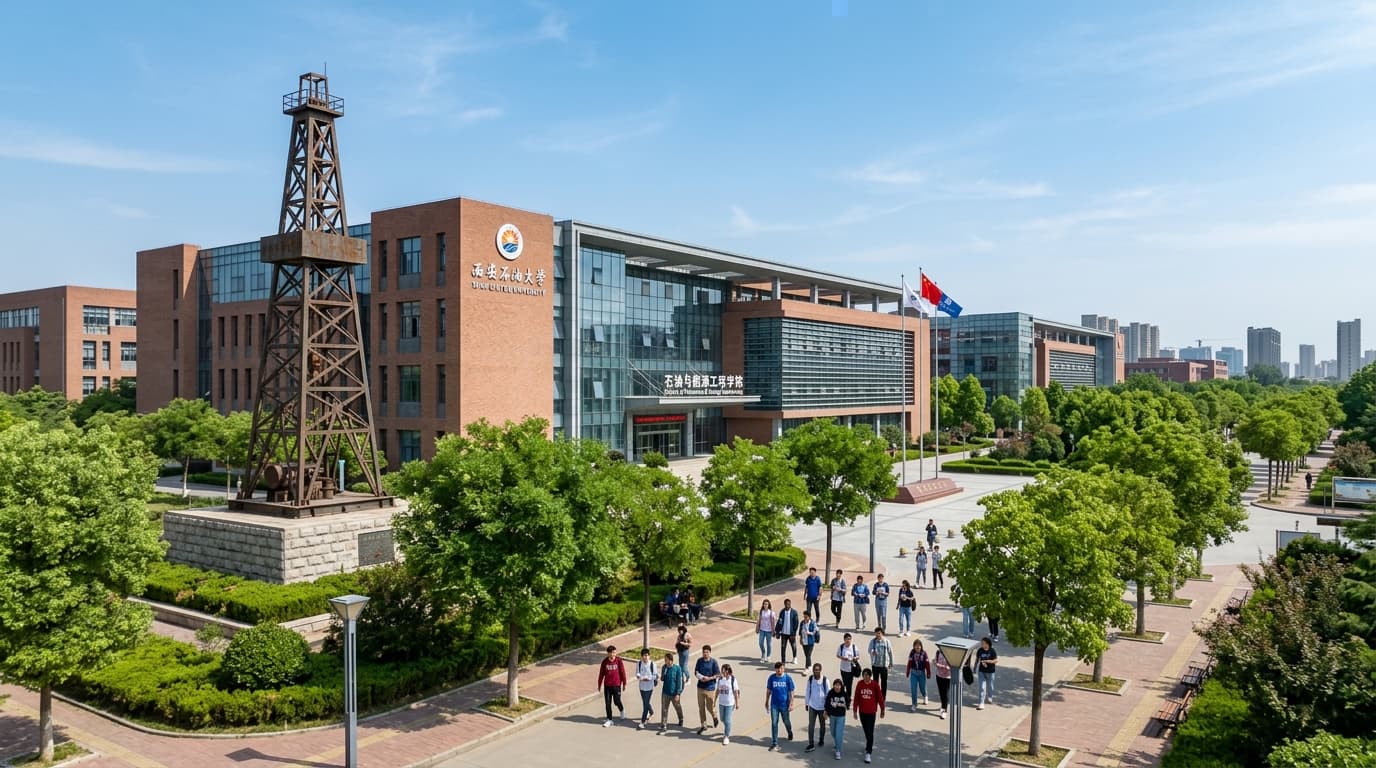 Xi'an Shiyou University Campus Photography