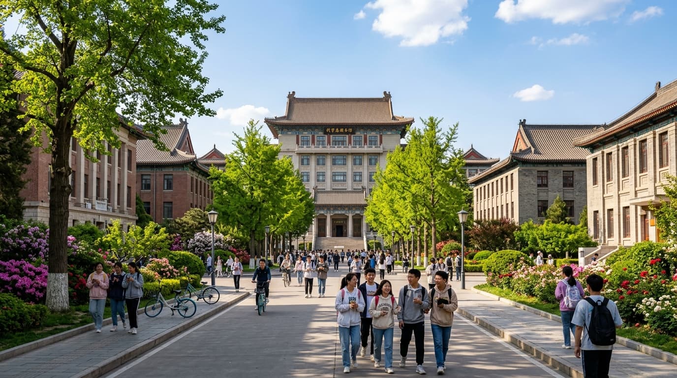 Xi'an Jiaotong University (XJTU) Campus Photography