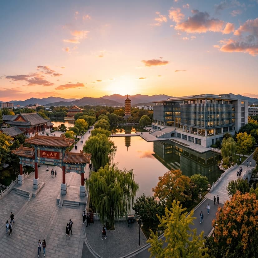 Belt and Road Silk Road scholarship university campus in China