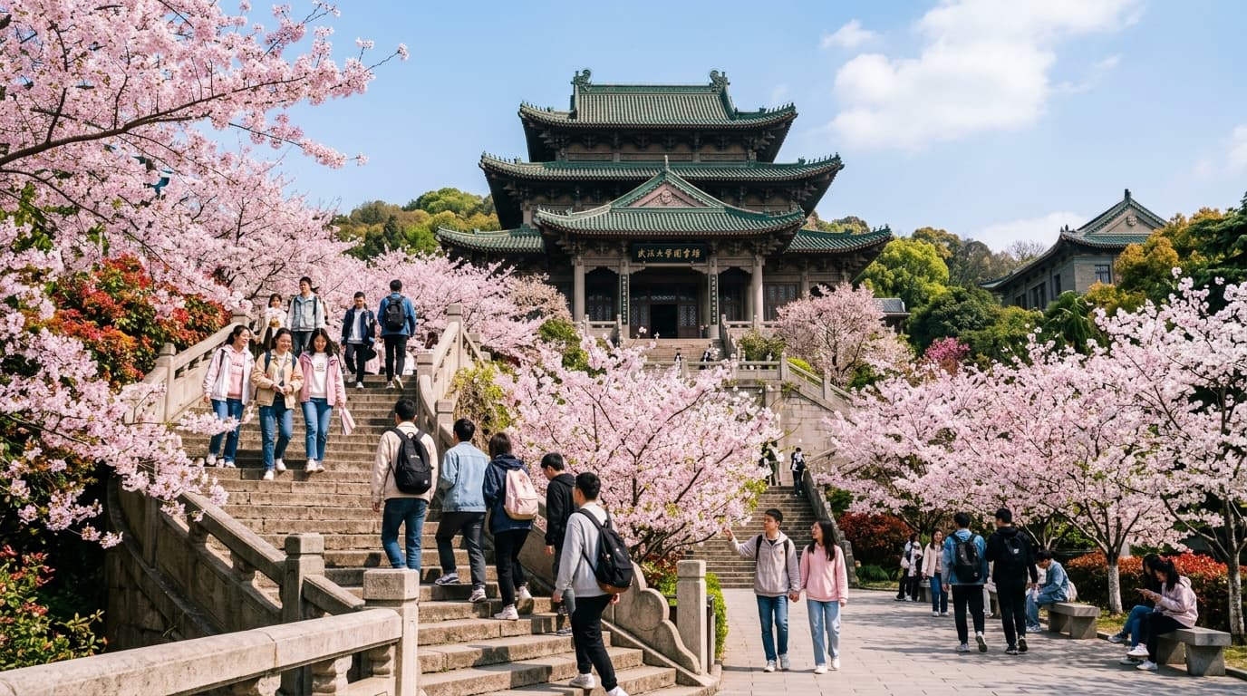 Hubei University Campus Photography