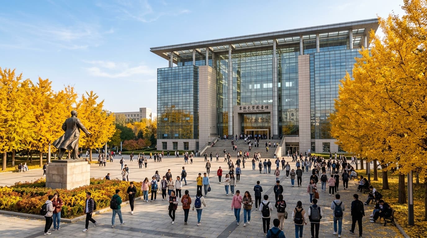 Jilin University (JLU) Campus Photography
