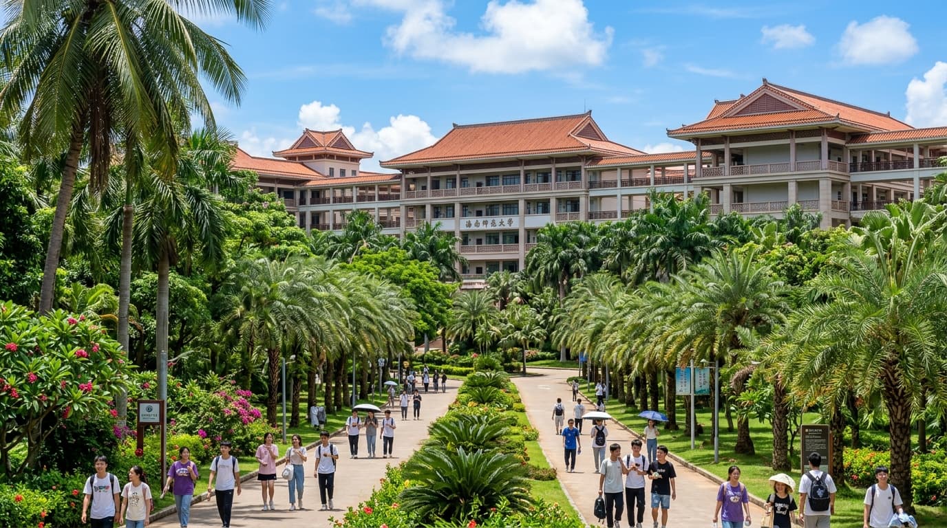 Qiongtai Normal University Campus Photography